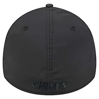 Casquette Hydro 39THIRTY Flex noire New Era pour homme des Chiefs de Kansas City
