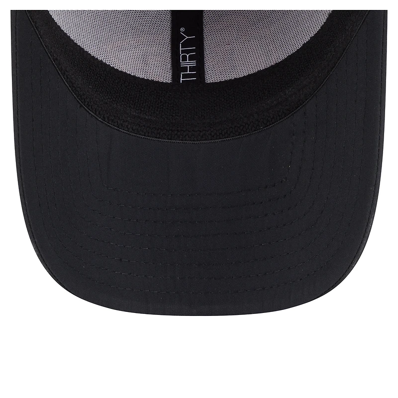 Casquette New Era noire Kansas City Chiefs Night 39THIRTY Flex pour homme