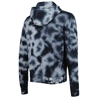 Men's New Era Black Kansas City Chiefs Team Tie-Dye Pullover Hoodie