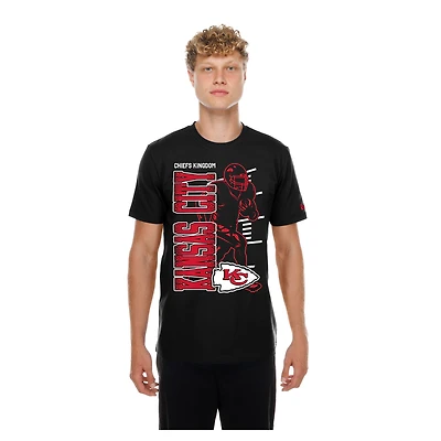 T-shirt noir New Era pour homme, camp d'entraînement des Chiefs de Kansas City