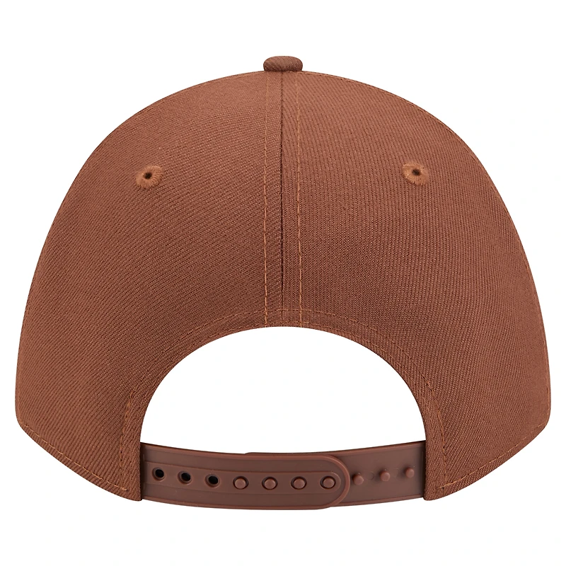 Casquette ajustable 9FORTY Motorsport marron Kansas City Chiefs de New Era pour homme