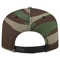 Casquette à visière rabattable Woodsy 9FIFTY Camo Kansas City Chiefs de New Era pour homme