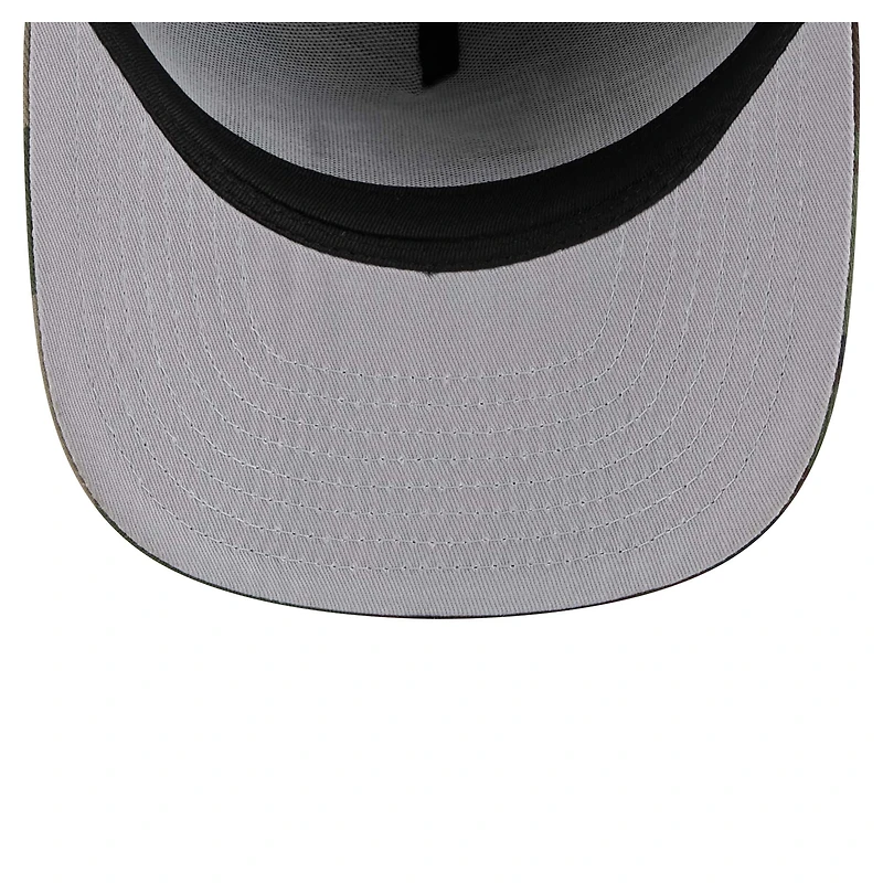 Men's New Era Camo Kansas City Chiefs Woodsy 9FIFTY Snapback Hat