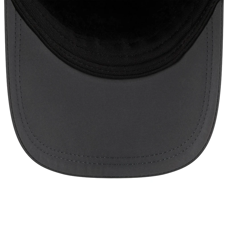 Men's New Era Charcoal Kansas City Chiefs 2025 Sideline Cold Weather Runner Dog Ear Adjustable Hat