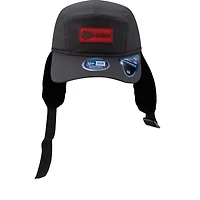 Men's New Era Charcoal Kansas City Chiefs 2025 Sideline Cold Weather Runner Dog Ear Adjustable Hat