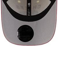 Casquette New Era 39THIRTY Flex crème/rouge pour homme des Kansas City Chiefs, draft NFL 2025