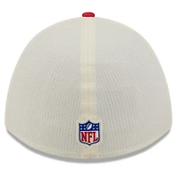 Men's New Era  Cream/Red Kansas City Chiefs 2026 NFL Training Camp 39THIRTY M-Crown Flex Hat