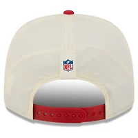 Men's New Era  Cream/Red Kansas City Chiefs 2026 NFL Training Camp 9SEVENTY Adjustable Hat