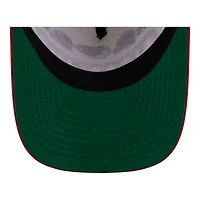 Men's New Era  Cream/Red Kansas City Chiefs A-Frame 9FIFTY Snapback Hat