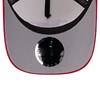 Casquette western New Era 9FORTY A-Frame ajustable crème/rouge Kansas City Chiefs pour homme