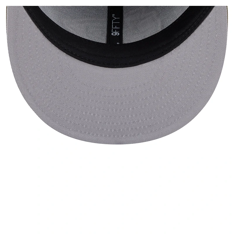 Men's New Era  Dark Brown Kansas City Chiefs Burnt Wood Camo 9FIFTY Snapback Hat