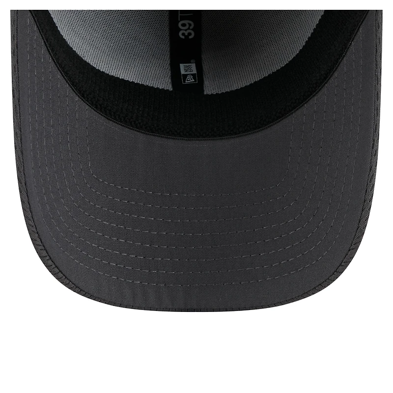 Men's New Era Graphite Kansas City Chiefs  Main 39THIRTY Flex Hat