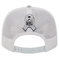 Casquette ajustable New Era grise Kansas City Chiefs 2025 Salute to Service pour homme (réf. 9SEVENTY)