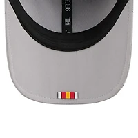 Casquette ajustable New Era grise Kansas City Chiefs 2025 Sideline M-Crown 9FORTY pour homme