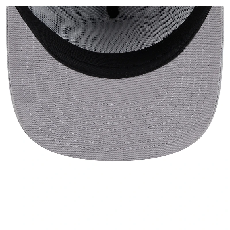 Men's New Era Gray Kansas City Chiefs Color Pack A-Frame 59FIFTY Fitted Hat