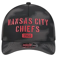 Men's New Era Gray Kansas City Chiefs Halftone Camo 9FORTY Hat