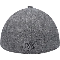 Casquette ajustée Peaky Duckbill grise pour homme New Era Kansas City Chiefs