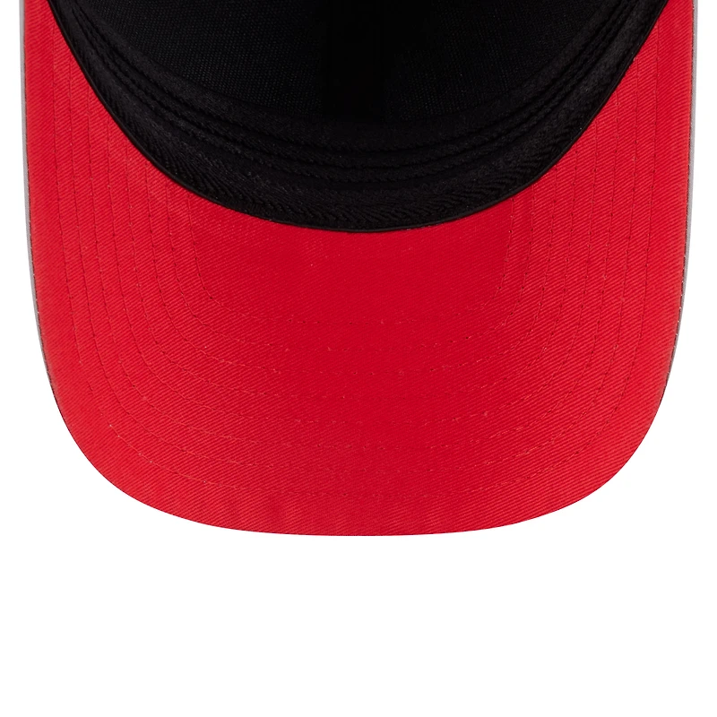 Men's New Era  Gray Kansas City Chiefs Perforated 39THIRTY M-Crown Flex Hat