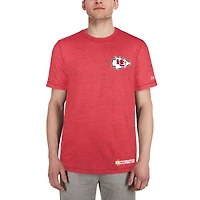 T-shirt New Era pour homme, rouge chiné, Kansas City Chiefs 2024 NFL Training Camp