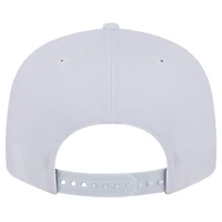 Casquette Snapback 9FIFTY Main Blanc sur Blanc des Chiefs de Kansas City New Era pour hommes