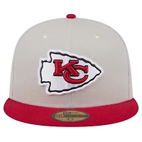 Casquette ajustée Stoney 59FIFTY des Chiefs de Kansas City New Era pour hommes