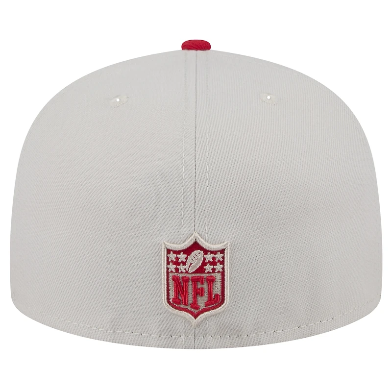 Casquette ajustée Stoney 59FIFTY des Chiefs de Kansas City New Era pour hommes