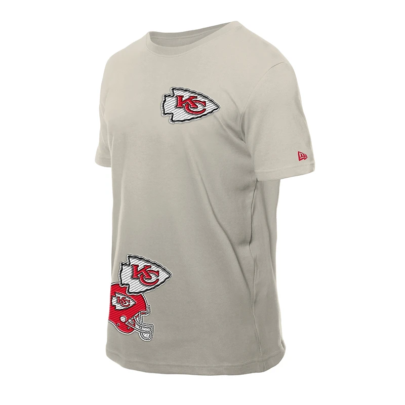 T-shirt à manches courtes brodé multi-pierres pour homme CHIEF STN NFL V107988 TEEMENSCR 60693377 #4