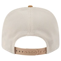 Men's New Era Light Beige Kansas City Chiefs  Two-Tone Trucker 9SEVENTY Adjustable Hat