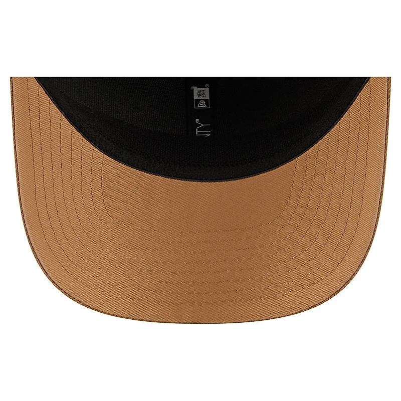 Casquette ajustable bicolore 9SEVENTY beige clair des Kansas City Chiefs de New Era pour homme