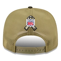 Men's New Era  Olive Kansas City Chiefs 2025 Salute to Service 9SEVENTY Adjustable Hat