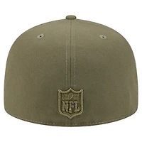 Casquette ajustée A-Frame 59FIFTY pour homme New Era, olive, Kansas City Chiefs, color pack