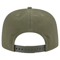 Men's New Era  Olive Kansas City Chiefs Color Pack A-Frame 9FIFTY Snapback Hat