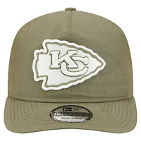 Casquette ajustable en nylon 19TWENTY olive New Era pour homme des Kansas City Chiefs