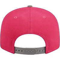 Men's New Era  Pink Kansas City Chiefs 2-Tone Color Pack 9FIFTY Snapback Hat