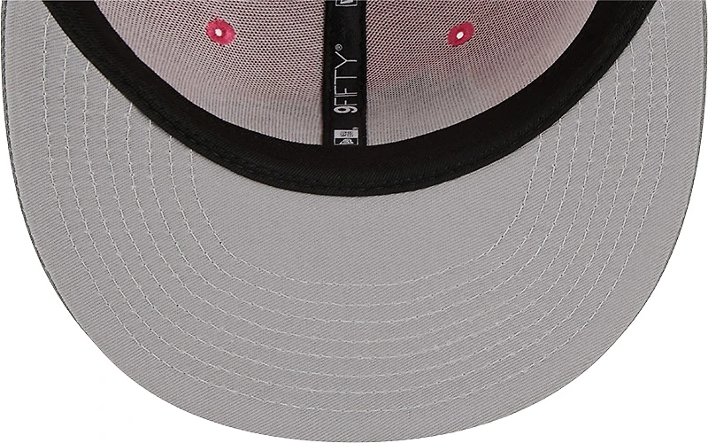 Men's New Era  Pink Kansas City Chiefs 2-Tone Color Pack 9FIFTY Snapback Hat