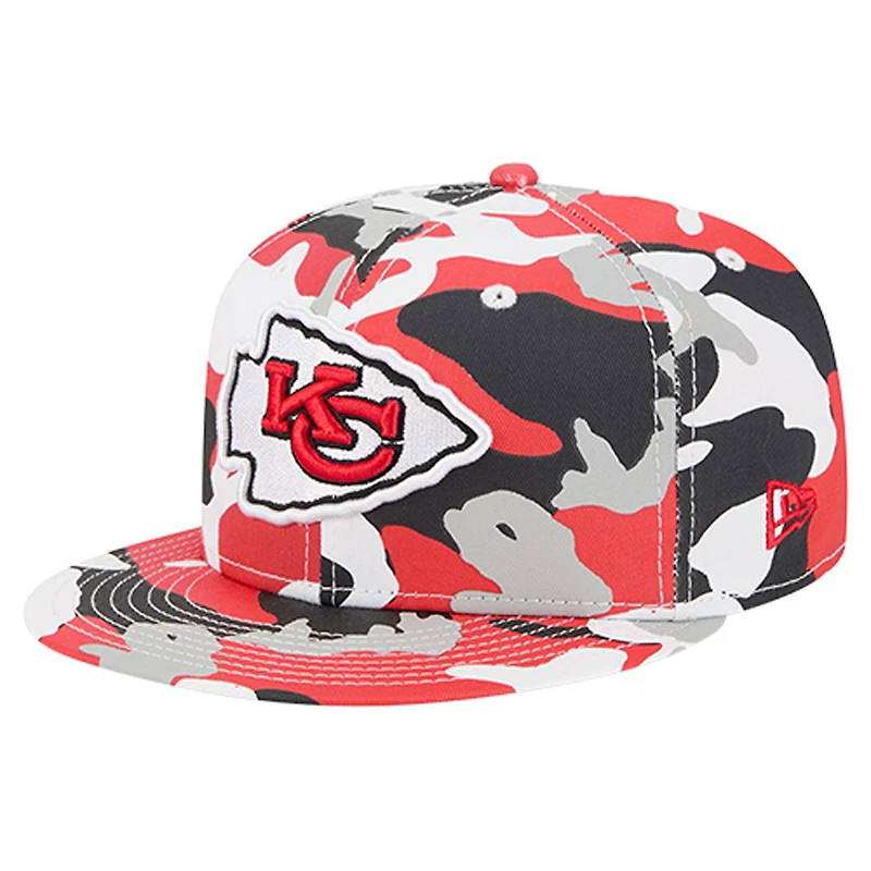 Men's New Era  Red/Black Kansas City Chiefs 59FIFTY Fitted Hat