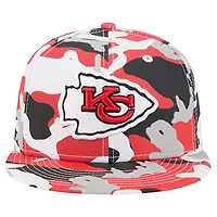 Casquette ajustée 59FIFTY rouge/noir des Kansas City Chiefs de New Era pour homme