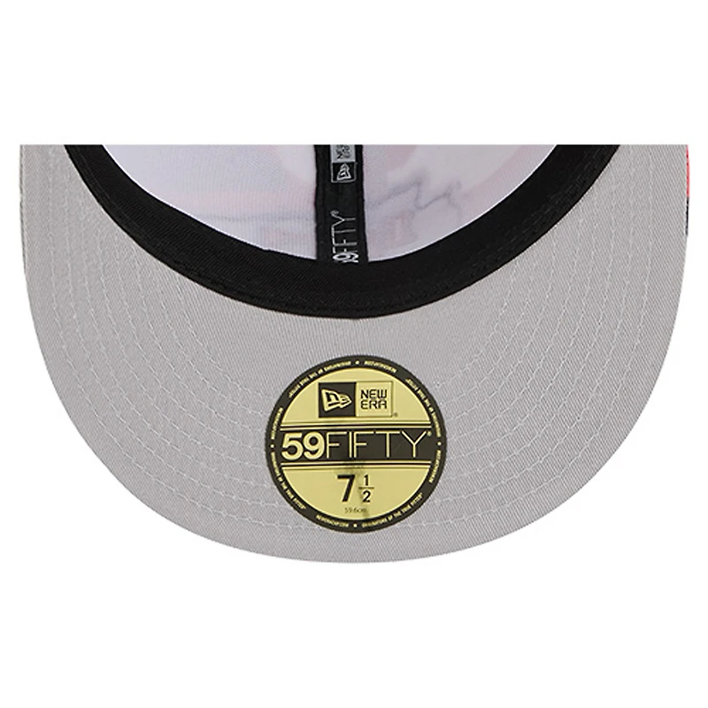 Men's New Era Red/Black Kansas City Chiefs 59FIFTY Fitted Hat