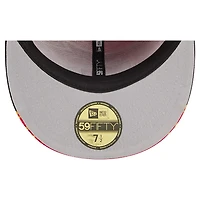 Casquette ajustée New Era rouge/noire Kansas City Chiefs Break 59FIFTY pour homme