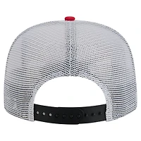 Casquette de golf à visière rabattable rouge/noir Kansas City Chiefs de New Era pour homme