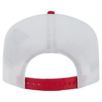 Men's New Era Red/White Kansas City Chiefs Patch 19TWENTY Adjustable Hat