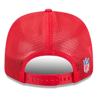 Men's New Era  Red Kansas City Chiefs 2025 Sideline 9SEVENTY Adjustable Trucker Hat
