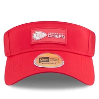 Visière latérale rouge New Era pour homme des Kansas City Chiefs 2025