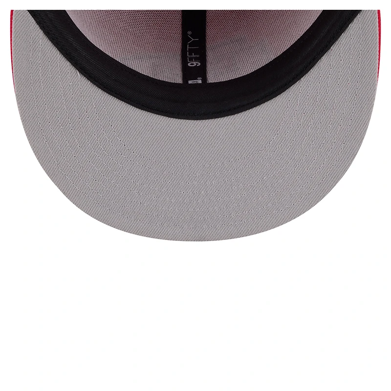 Men's New Era  Red Kansas City Chiefs 9FIFTY Snapback Hat