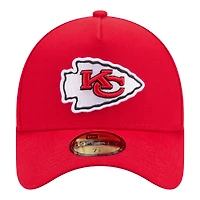 Men's New Era  Red Kansas City Chiefs A-Frame 59FORTY Fitted Hat