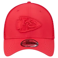 Casquette flexible 39THIRTY Active Team Tone des Kansas City Chiefs New Era pour hommes, rouge