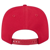 Men's New Era Red Kansas City Chiefs Adventure Patched 9SEVENTY Stretch-Snap Adjustable Hat