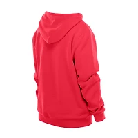 Sweat à capuche rétro authentique des Kansas City Chiefs de New Era pour homme, rouge