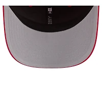 Casquette trucker ajustable New Era rouge Kansas City Chiefs Contest 9SEVENTY pour homme