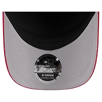 Men's New Era Red Kansas City Chiefs Cord Corduroy 9FORTY A-Frame Adjustable Hat